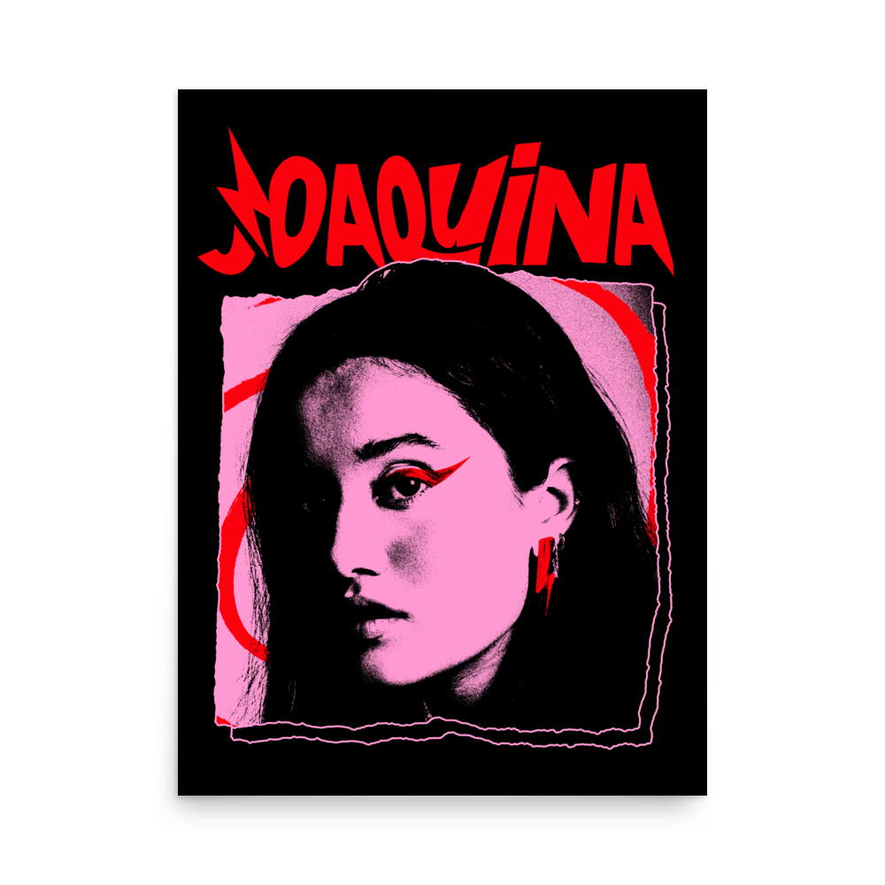 Joaquina Pop Art Poster